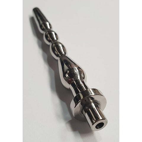 The Undy Waved Hollow Penis Plug by Hell's Couture