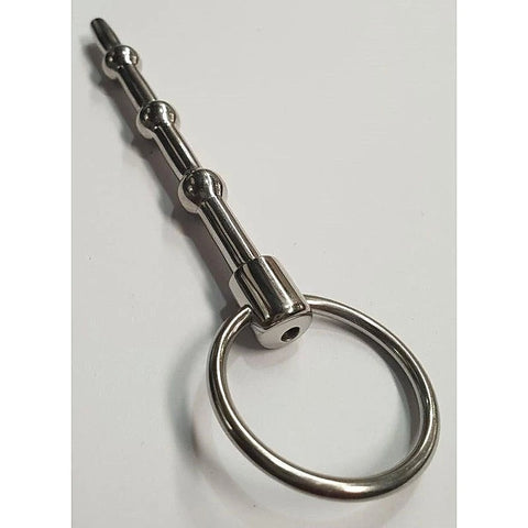 Triple Orb Cum Thru Penis Plug by Hell's Couture