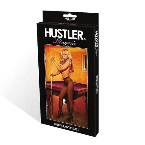 Sheer Nylon Pantyhose by Hustler