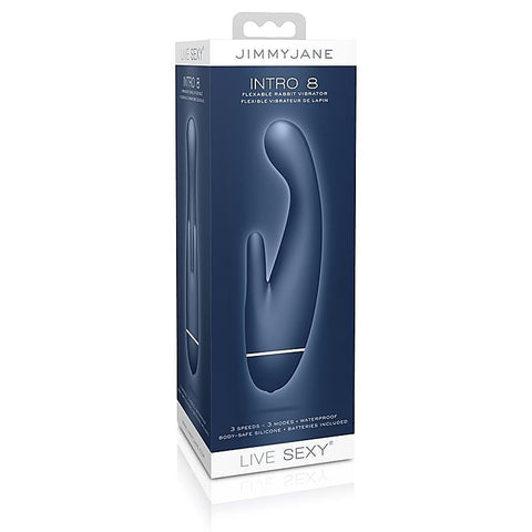 Live Sexy Intro 8 Silicone G-Spot Vibrator by Jimmyjane