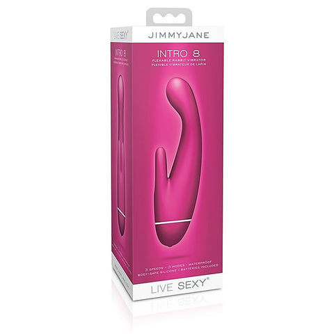 Live Sexy Intro 8 Silicone G-Spot Vibrator by Jimmyjane