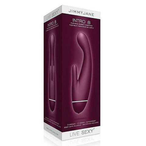 Live Sexy Intro 8 Silicone G-Spot Vibrator by Jimmyjane