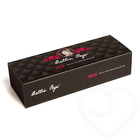 Bettie Page Buzzin Bullet and Balm Set by Love Honey