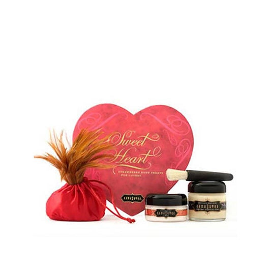 Kama Sutra Sweet Heart Box Strawberry by Kama Sutra Products