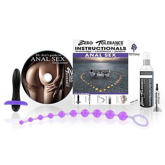Zero Tolerance How To Anal Sex Instructional Kit by Evolved