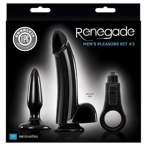 Renegade Mens Pleasure Kit No.2 Black by NS Novelties