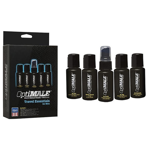 OptiMALE Travel Essentials for Men by Doc Johnson