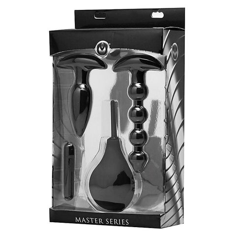 Prevision 4 Piece Silicone Anal Kit by XR Brands