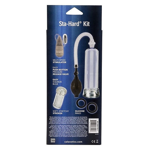 Apollo Sta-Hard Men's Penis Pump Kit by California Exotics