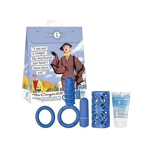 The Cougar Kit Silicone Vibrator by Icon Brands