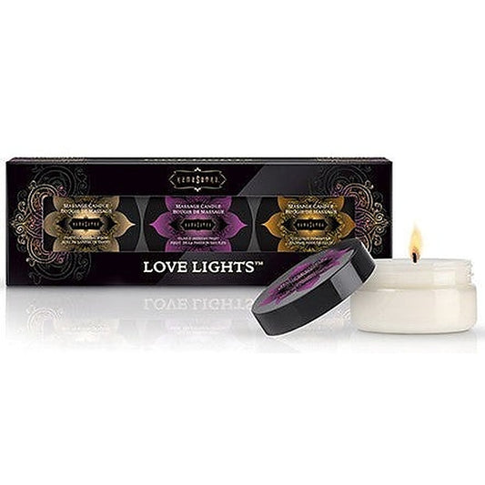 Kama Sutra Love Lights Candle Kit by Kama Sutra Products
