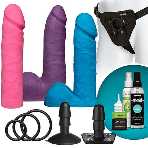 Vac-U-Lock Dual Density Ultraskyn Colors Set by Doc Johnson