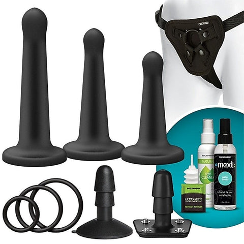 Vac-U-Lock Silicone Pegging Set by Doc Johnson