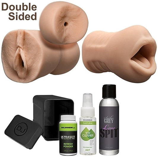 Sasha Grey Experience Ultraskyn Mens Stroker by Doc Johnson