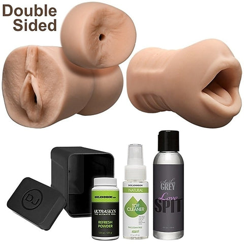 Sasha Grey Experience Ultraskyn Mens Stroker by Doc Johnson