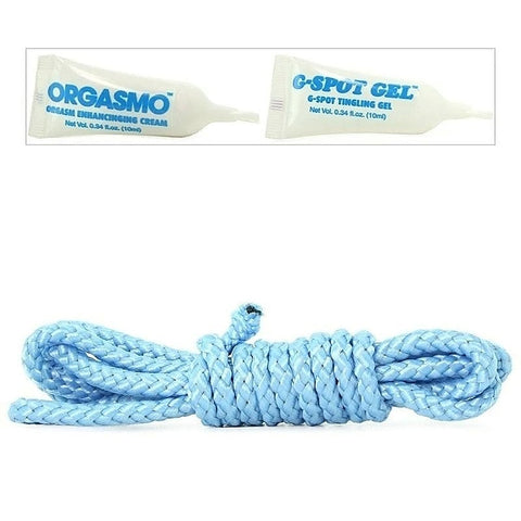Neon Orgasmo Adult Toys Kit Blue by Pipedream