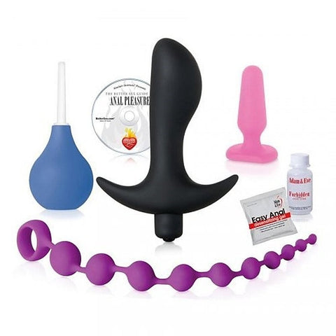 Silicone Couple's Backdoor Pleasure Kit