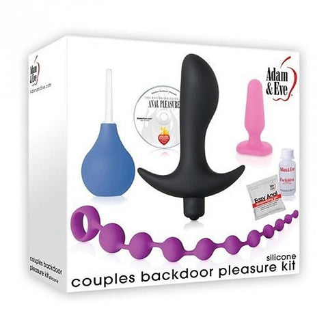Silicone Couple's Backdoor Pleasure Kit