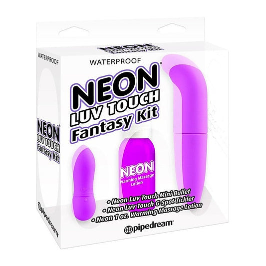 Neon Luv Touch Fantasy Couples Sex Kit by Pipedream Products