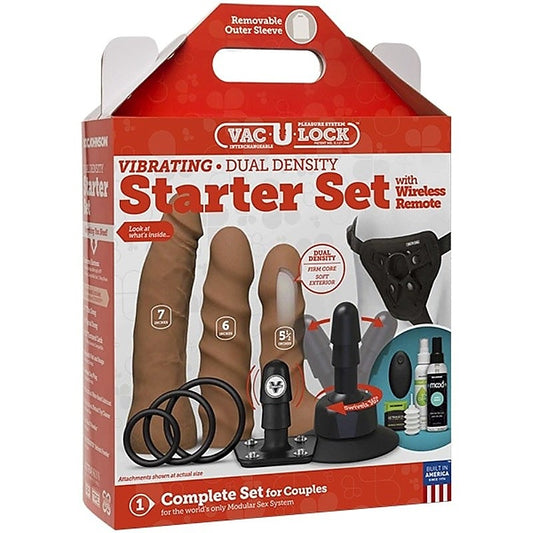 Vibrating Dual Density Starter Set by Doc Johnson