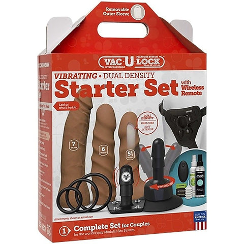 Vibrating Dual Density Starter Set by Doc Johnson