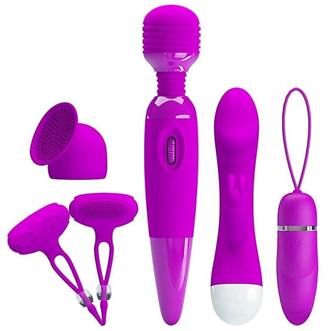 Pretty Love Purple Desire 5-Piece Kit by Baile