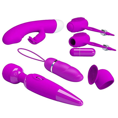 Pretty Love Purple Desire 5-Piece Kit by Baile