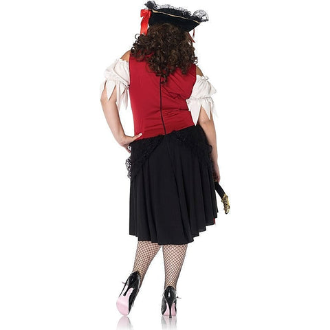 Crimson Pirate Costume by Leg Avenue