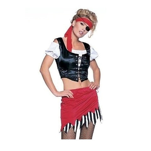 5 Piece Pirate Set Costume by Leg Avenue