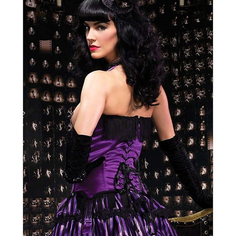 Satin Underwire Cupless Corset by Leg Avenue