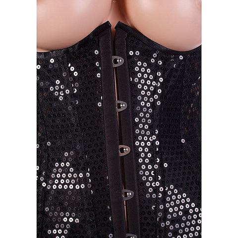 Sequin Underbust Corset by Leg Avenue