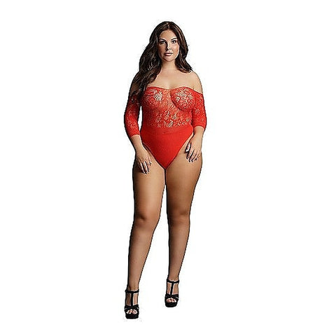 Crotchless Rhinestone Teddy by Shots Toys