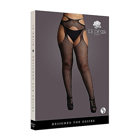 Suspender Pantyhose with Strappy Waist by Shots Toys