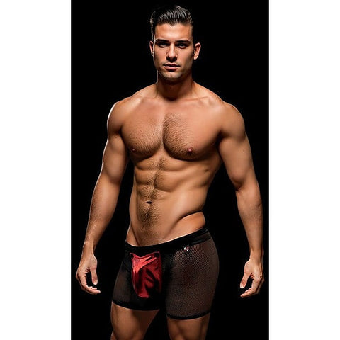 Snap Down Mesh Boxer Brief by Envy Menswear