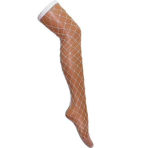 Women Fishnet Leg Stockings by Smillie Lingerie