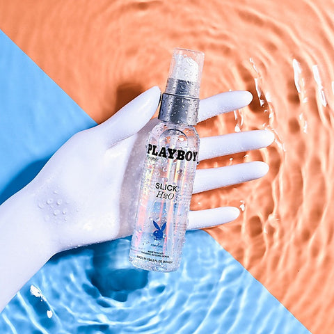 Playboy Pleasure Slick H2O Water Based Lubricant by Evolved