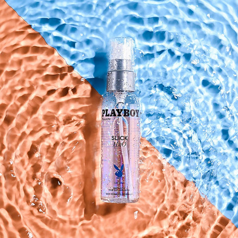 Playboy Pleasure Slick H2O Water Based Lubricant by Evolved