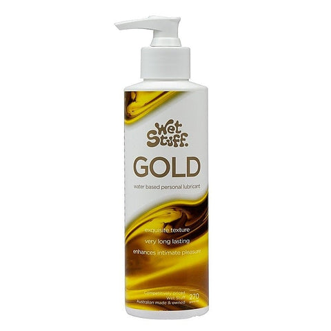 Wet Stuff Gold Lubricant Pump Top by Gel Works