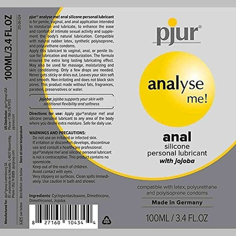 Analyse Me Relaxing Silicone Anal Glide by Pjur