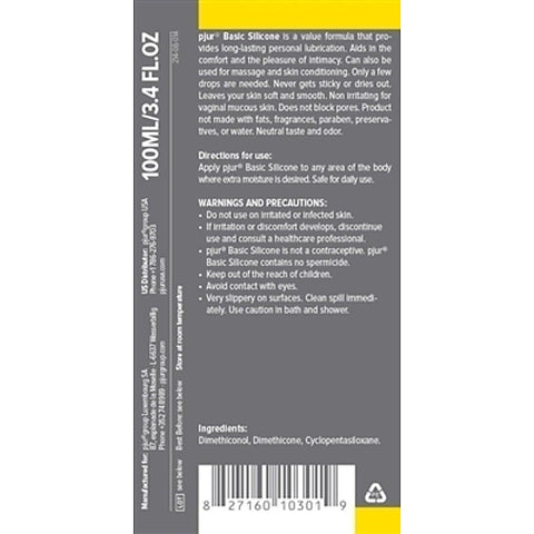 Basic Silicone Personal Lubricant by Pjur