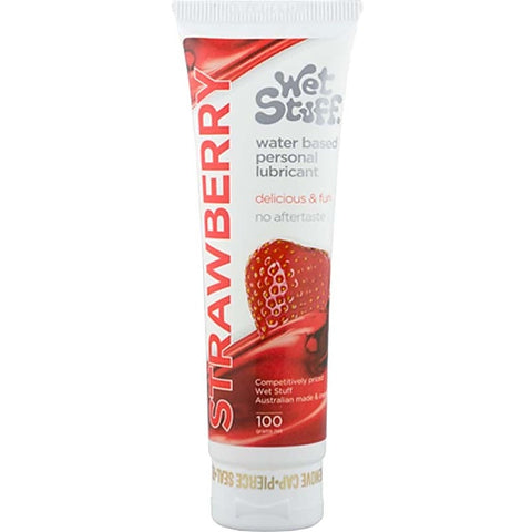 Wet Stuff Strawberry Lubricant by Gel Works