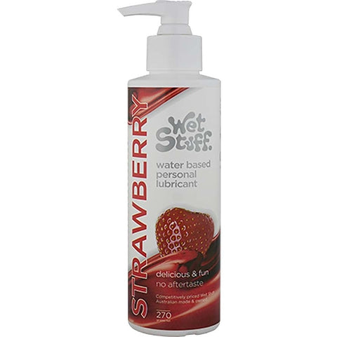 Wet Stuff Strawberry Lubricant by Gel Works