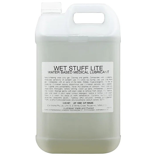 Wet Stuff Lite Water Base Lubricant by Gel Works