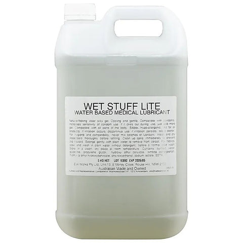 Wet Stuff Lite Water Base Lubricant by Gel Works