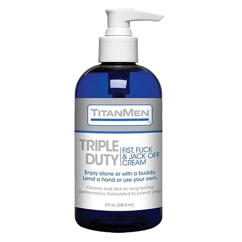 TitanMen Triple Duty Fist Fuck and Jack Off Cream