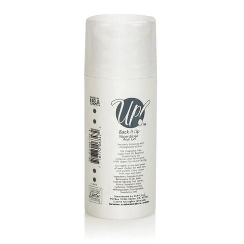 Up! Back It Up Anal Pleasure Sex Gel by California Exotics