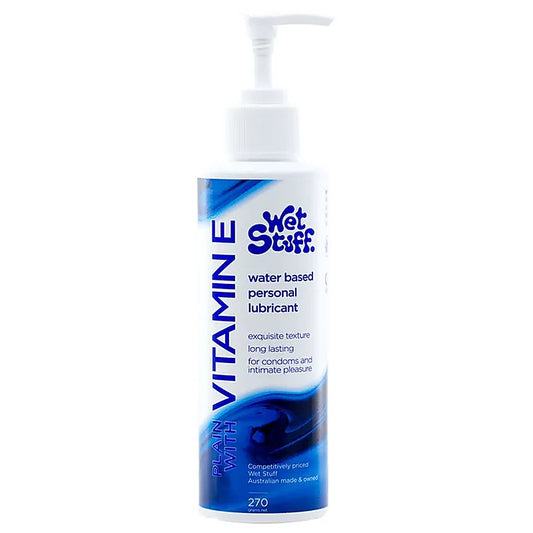Wet Stuff With Vitamin E Lubricant Pump Top by Gel Works