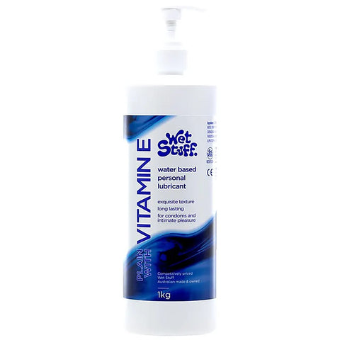 Wet Stuff With Vitamin E Lubricant Pump Top by Gel Works