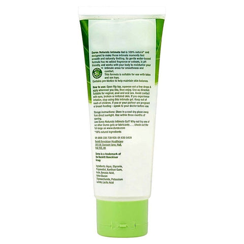 Naturals Intimate Gel 100mL by Durex