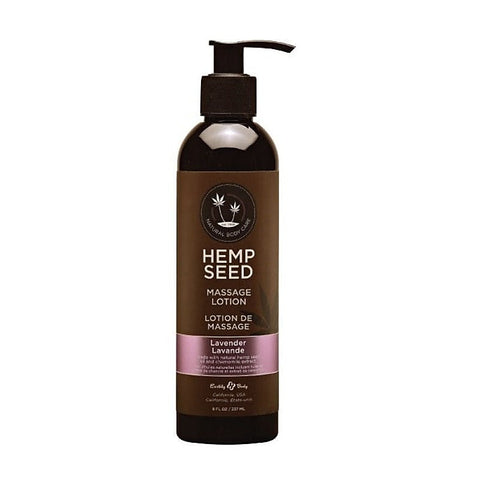 Hemp Seed Massage and Body Oil Lavender by Earthly Body